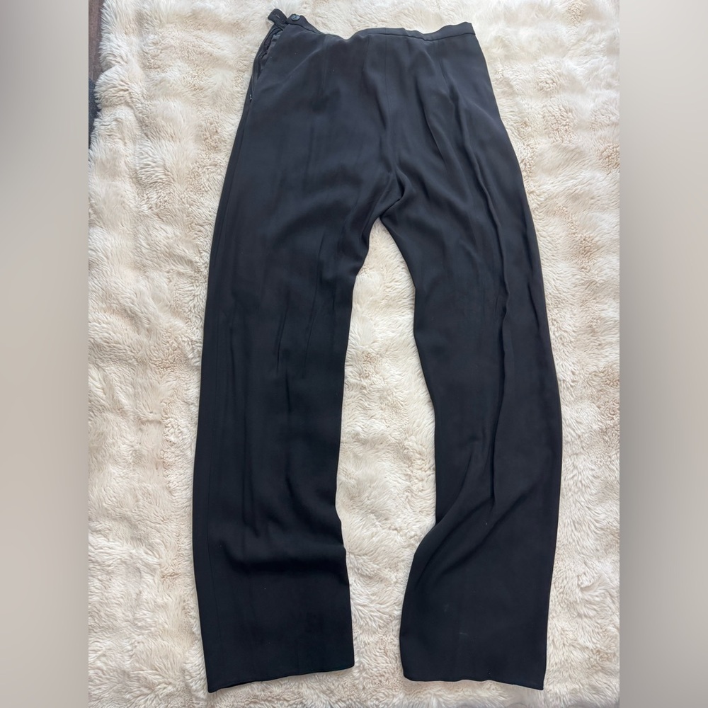 MaxMara Elegant Black Dress Pants